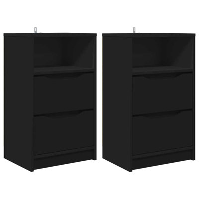 40cm W Manufactured Wood Bedside Table