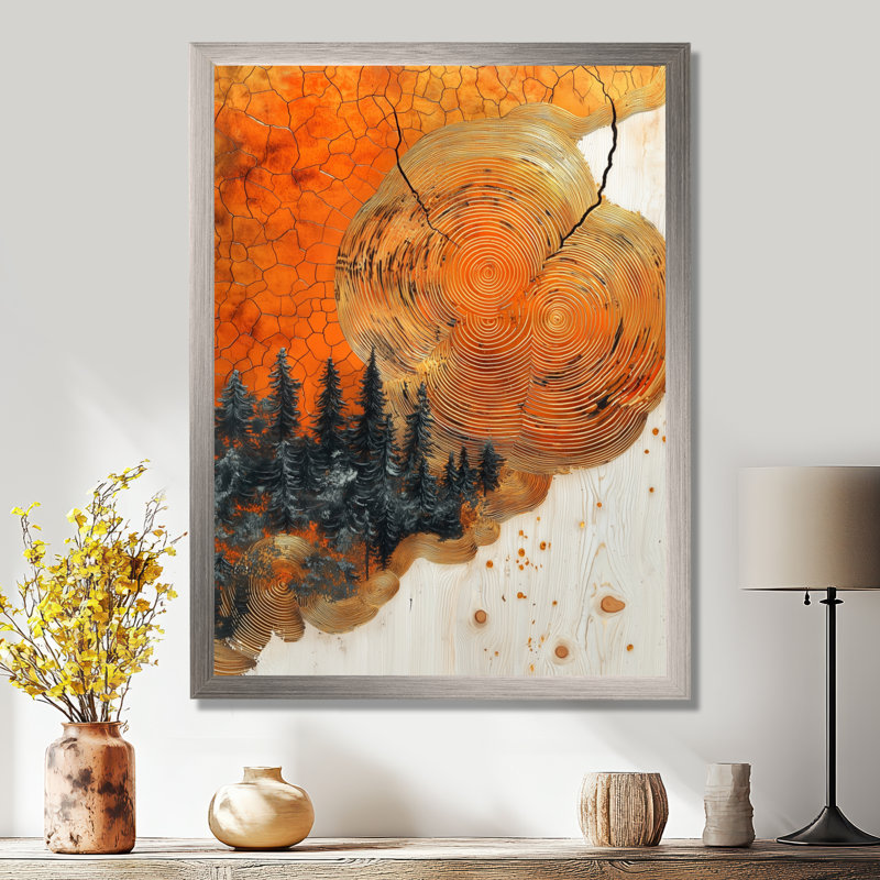 Kemry - Landscapes Canvas Prints, Argent argent, H 40 po x l 30 po, Reproduction encadrée d'une seule photo