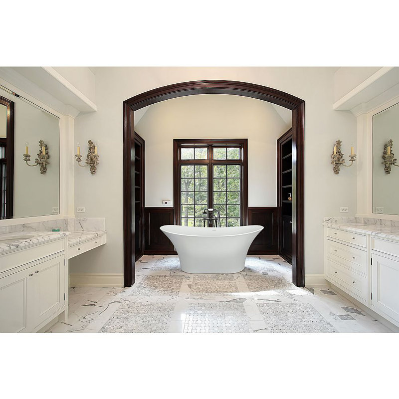 Baignoire de trempage autoportante 60" x 24" anais