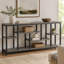 Table console 70,9 po avec tablettes de rangement-133524530-133524532