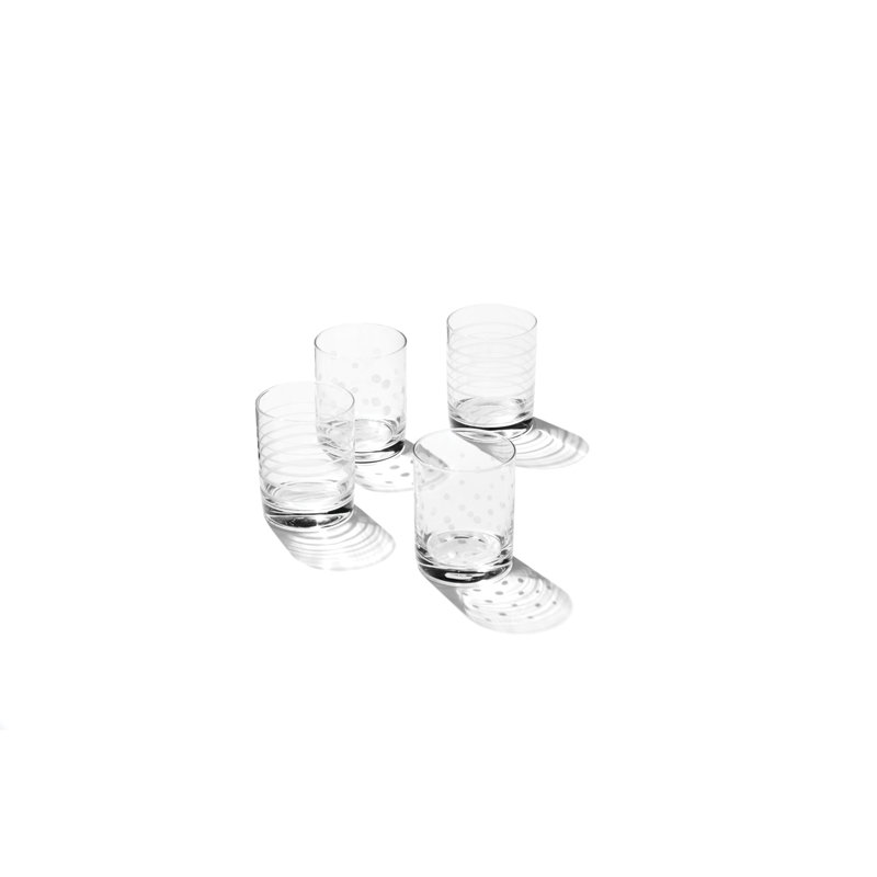 Verres Oneida Mingle DOF, ensemble de 4