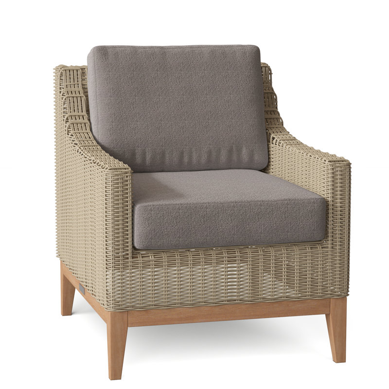 Frances Outdoor Lounge Chair, Ash, Frances Black
