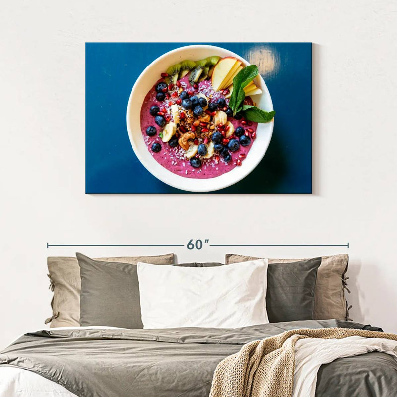 Acai Bowl, 30" H x 45" W