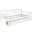 Twin-size Pine Wood Daybed with two Storage Drawers-336748691