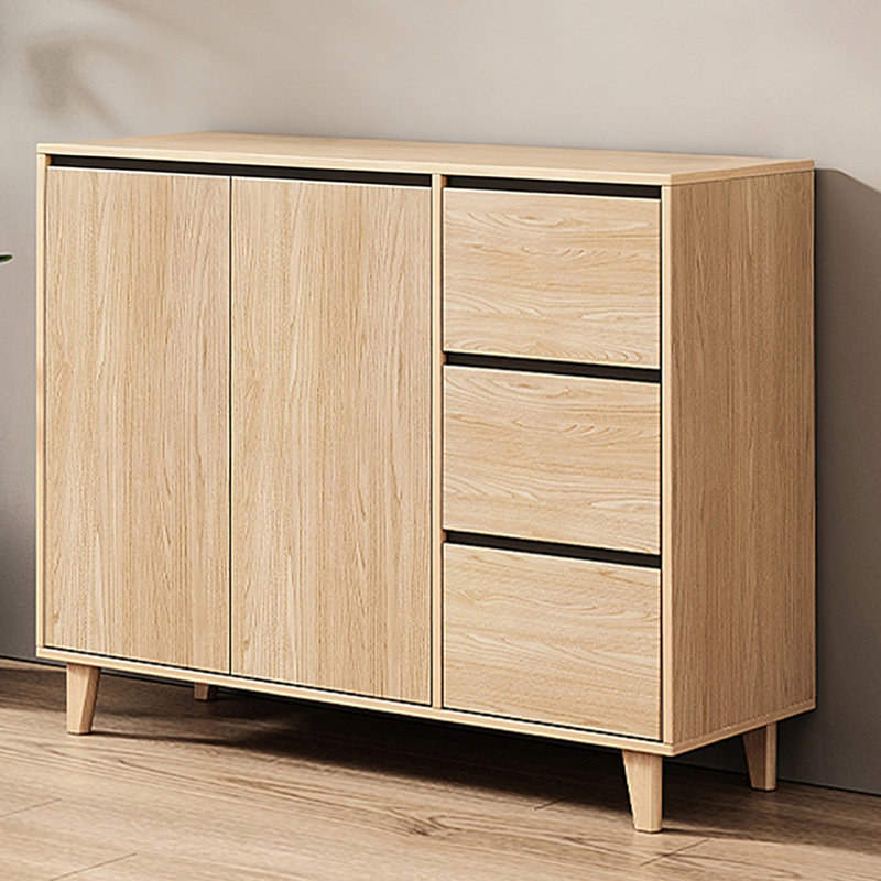 Buffet Modern Burlywood, H 36,22 po x l 39,37 po x P 15,75 po
