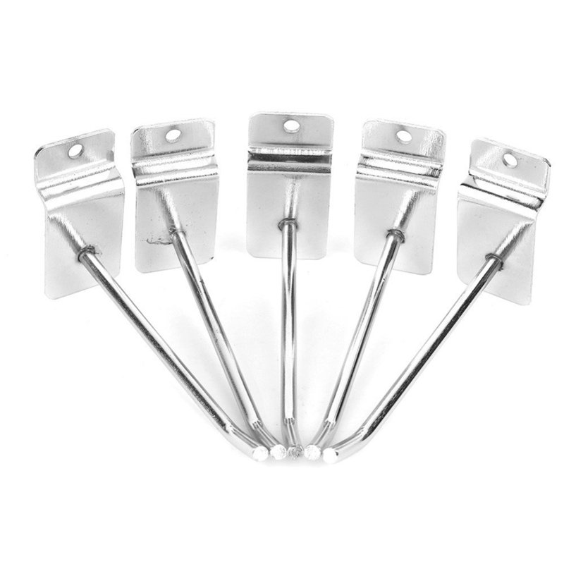 100 Pcs Slatwall Hooks
