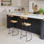 Alvada Counter Stool with Metal Frame-2106210992
