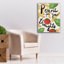Toile épique Graffiti «Pasta Italiana 5» par Farida Zaman, 26 po x 34 po-117540090