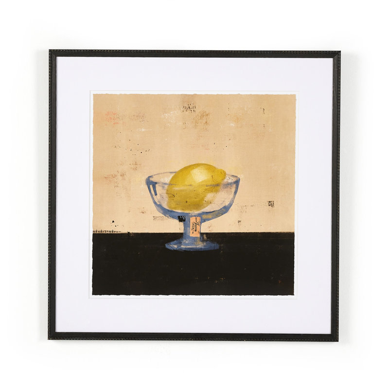 Lemon Cup by Coup D'Esprit, 32'' H x 32'' W