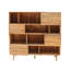 Joyner 150cm H x 165cm W Solid Wood Standard Bookcase