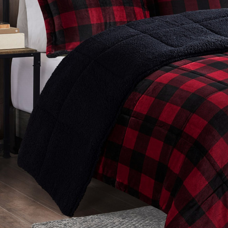 Édredon très grand avec housse, multicolore, 102 po x 86 po, 2 taies décoratives, 1 coussin décoratif, lavable à la machine, texturé, l 102 po x L 86 po