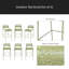 Tabouret de bar extérieur (ensemble de 6)-2022710261