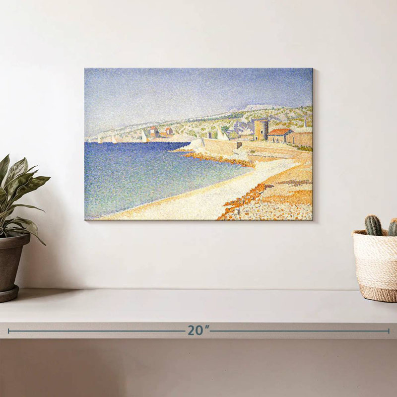 Gillard The Jetty At Cassis Opus 198, H 8 po x l 12 po