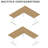 67in x 60in L-Shaped Electric Desk, 3E6B Series-69763720