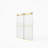 Frameless Double Sliding Shower Door,5/16" (8Mm) Thick SGCC Tempered Clear Glass,Double Side Easy Clean Coat-118574784