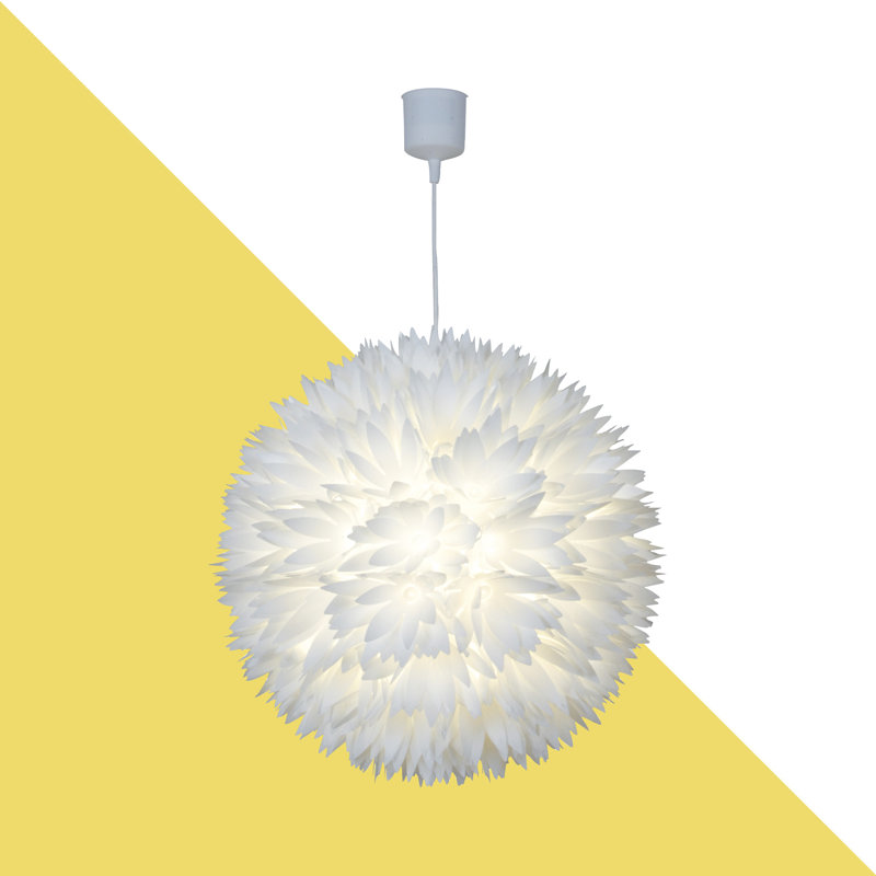 Nitya 1 - Light Sphere Pendant, White