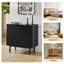 Chedo Metal Accent Cabinet with Drawers-98089432