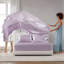 Ensemble de draps 6 pièces grand luxe lilas