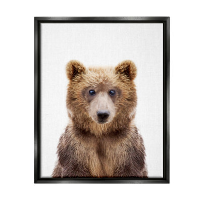 " Brown Bear Portrait " Graphic Art Print