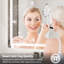 LED Illuminated Bathroom Mirror with 3 Colour Temperatures, Anti-Fog, Touch Control, Wall Mounted-137946307