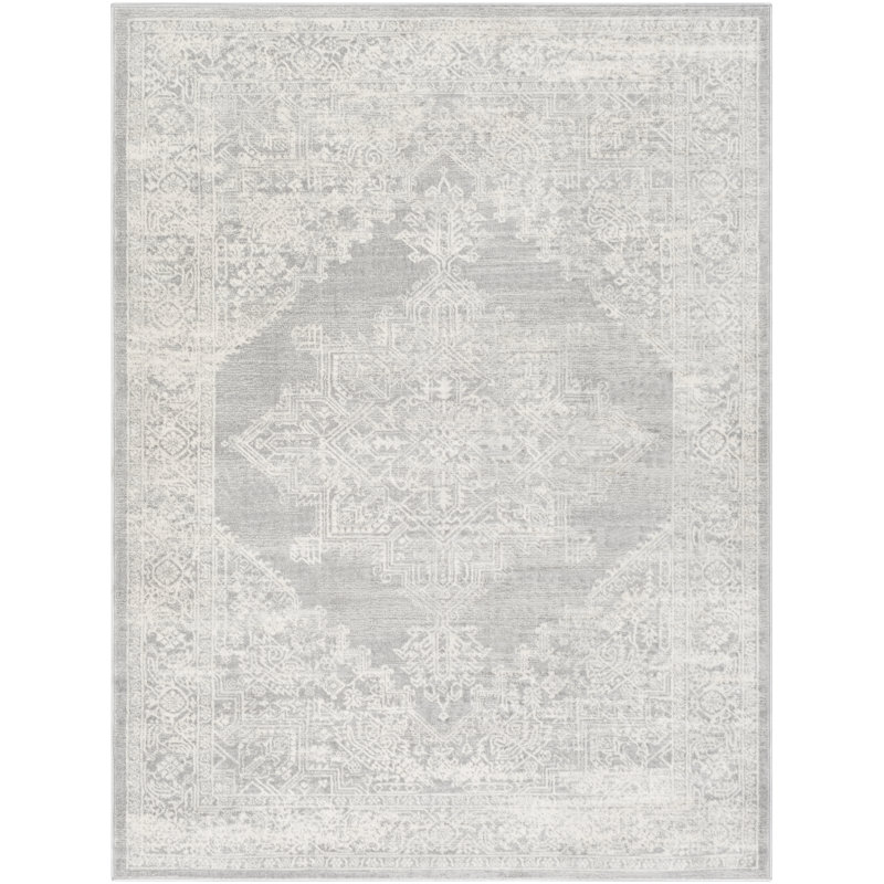 Amelie Light Grey/Off-White Rug, Rectangle 200 x 274cm