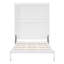 Lit escamotable moderne avec tablettes