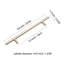 2Pcs Gold Furniture Pull Handles-121087494