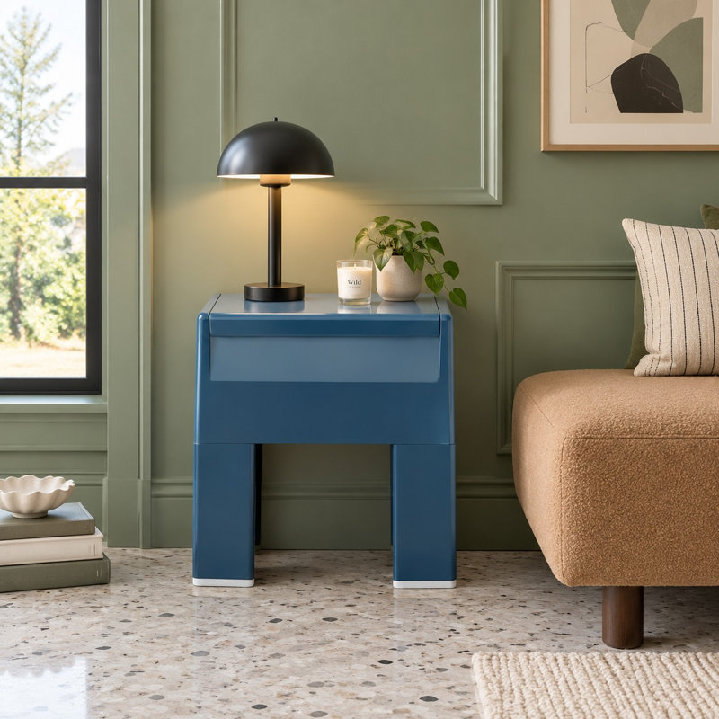 15 " W Open Shelf Nightstand