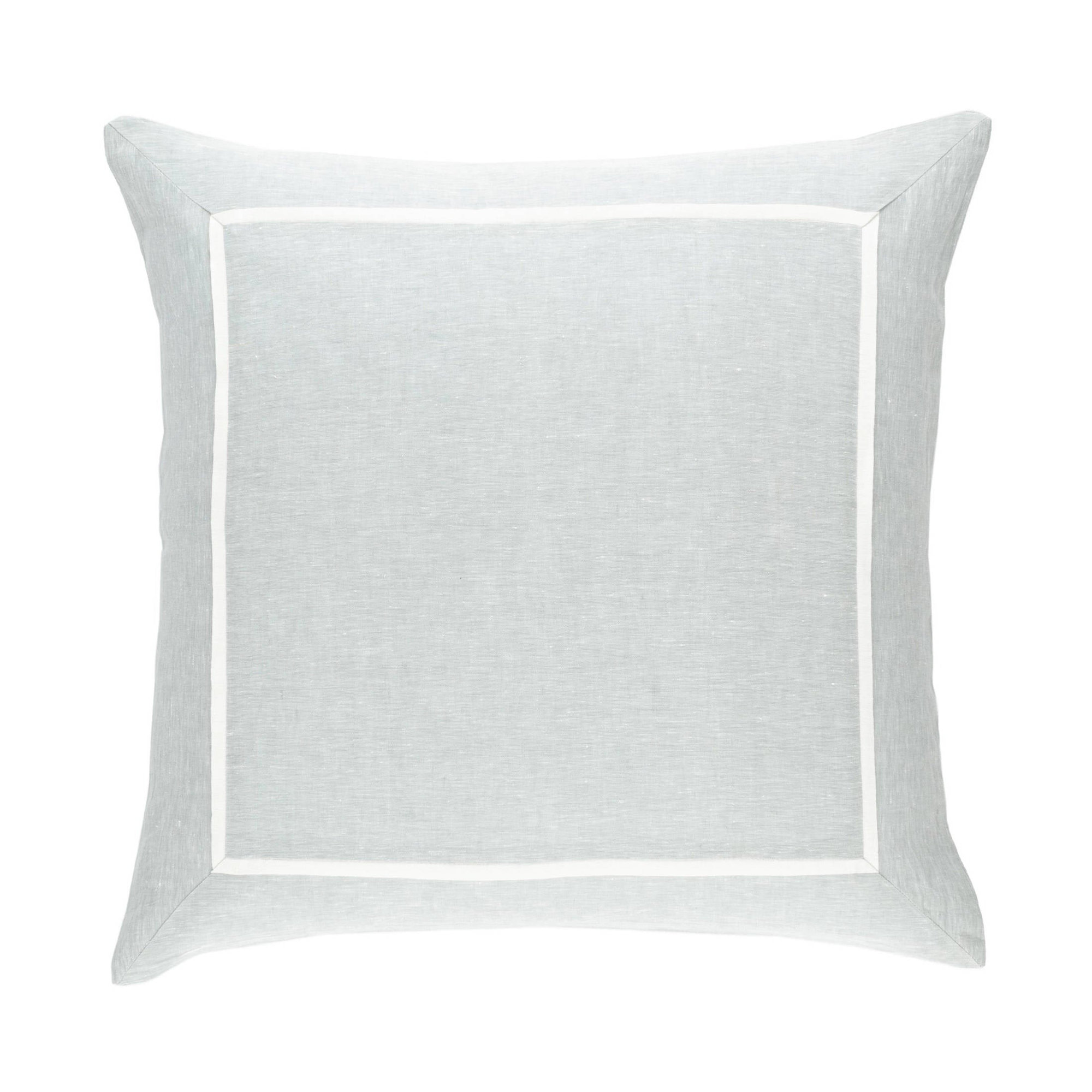 Keaton Linen Sham, Sky, Euro