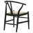 Kather Wood Wishbone Dining Side Chair Black-622057845-622057842