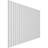 Adjustable PVC Slat Wall Panel Kit-87892082