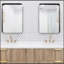 Miroir rectangulaire avec cadre en métal-1780315387-1780315365