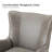 Ebbert 30" W Faux Leather Wingback Armchair with Nailhead Trim-1057351172