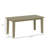 HDPE Outdoor Coffee Table, All-Weather Rectangle Patio Coffee Table, Plastic Outdoor Patio Table with Slatted Tabletop for Garden, Balcony, Backyard, Gray-394062796
