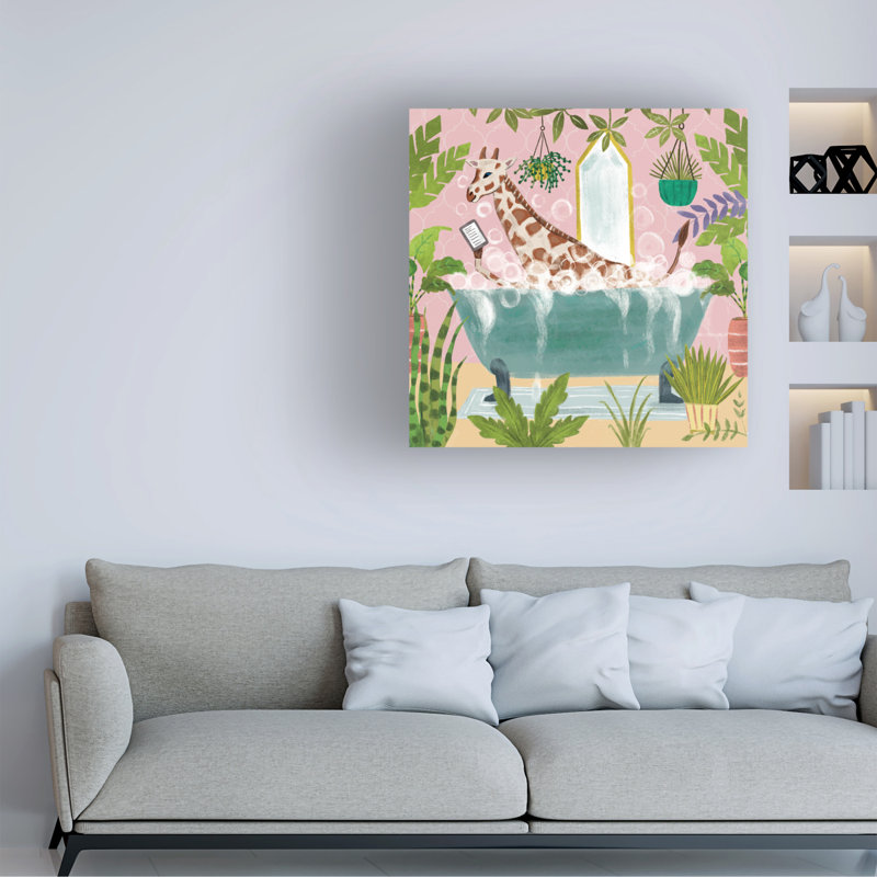 Art mural sur toile, "Farida Zaman", H 24 po x l 24 po