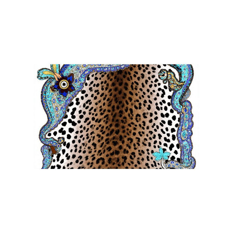 Tapis pour salle de bain Leopard