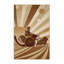 Tapis art déco lavable à la machine Palmerston War Chariot - beige-757185487
