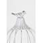 35cm Steel Cake Plate in Antique White