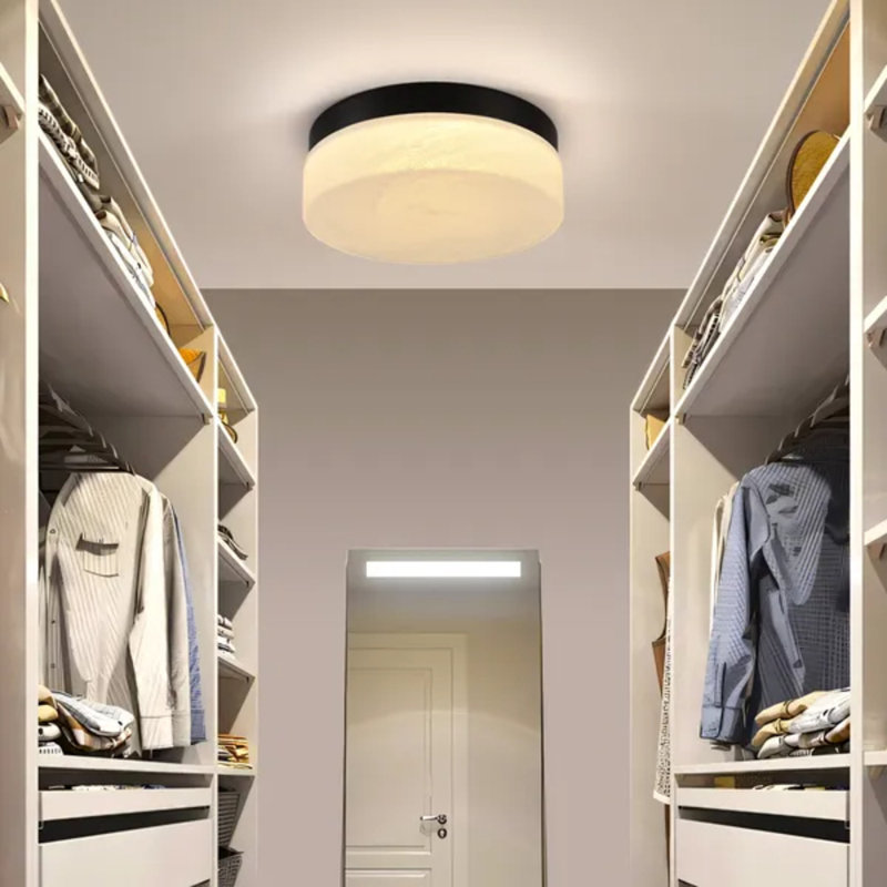 1 Pack Led Flush Mount Ceiling Light Fixture, 24w 12 Inch Modern Round Surface Mount Ceiling Lamp For Kitchen Bathroom Laundry Bedroom Hallway Closet