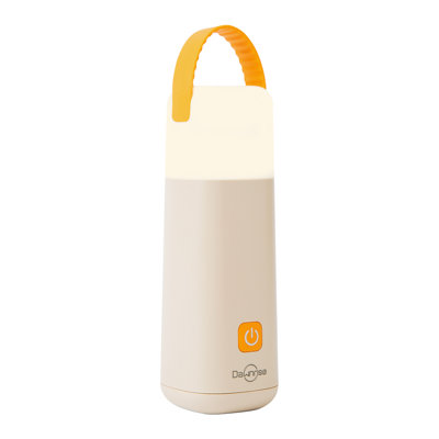 LED Camping Lantern, Up to 350 Hours Rechargeable Camping Light, 4 Modes Outdoor Flashlight Lantern with Red Light, Water Resistant Portable Tent Light for Emergency,Hiking,Hurricane (Yellow)