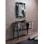 Console en cristal Bianca