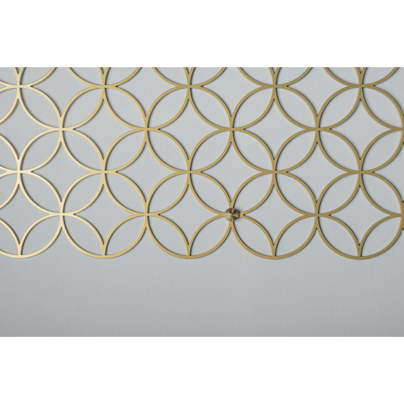 Glenrock Iron Wall Mounted Coat Rack, Gold