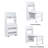 A Foldable Dining Table With A Top Cabinet And A Multi-Functional Sideboard-374931978