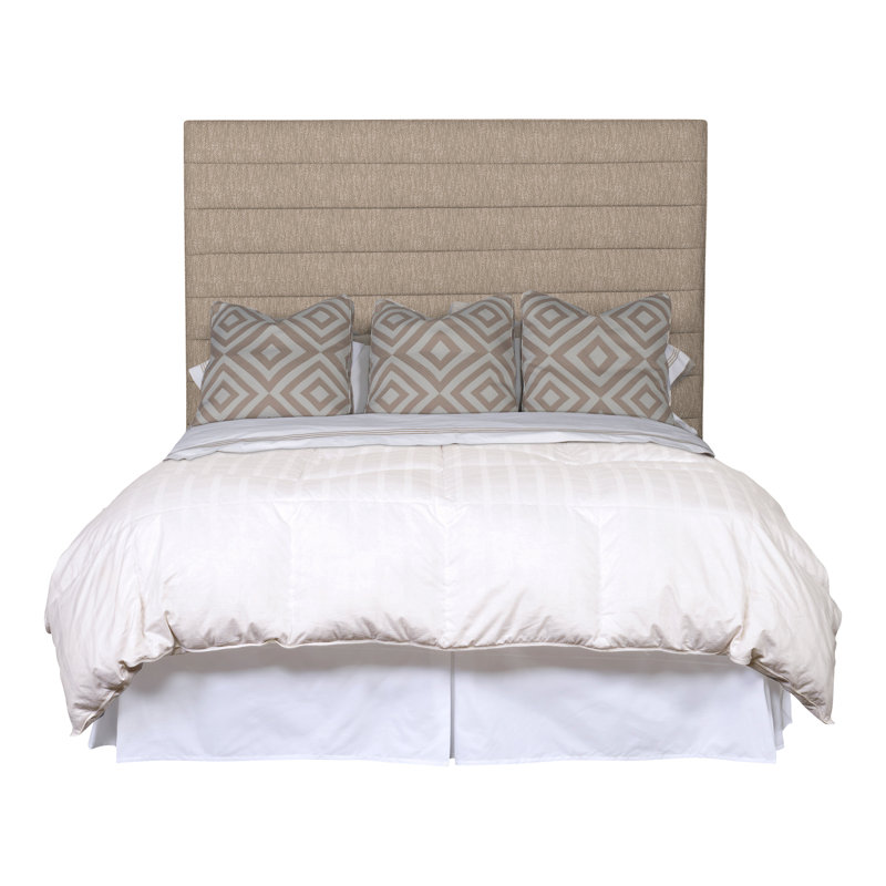 Kelsey King Upholstered Panel Headboard, Perigold Improve Dune