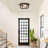 Verdon Glass Flush Mount
