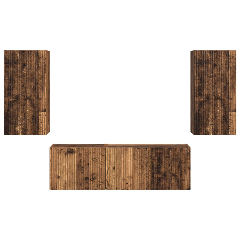 TV Stand for TVs up to 60", Old Wood