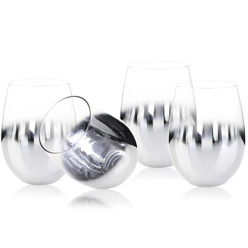 4 Piece 237ml Wine Glass Set
