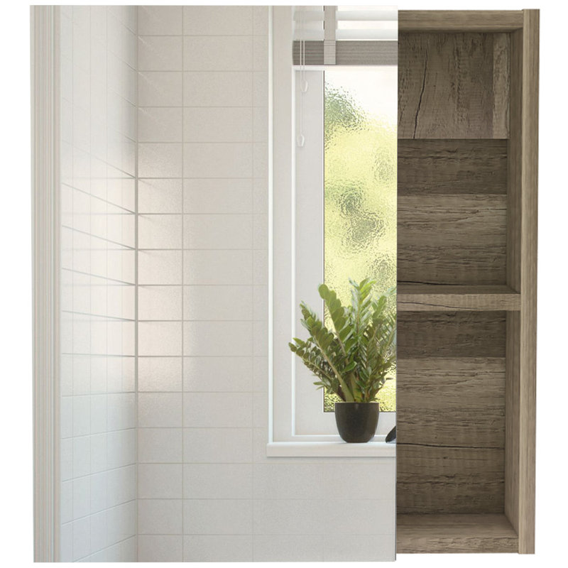 Labelle Bathroom Set, Medicine Cabinet + Linen Cabinet