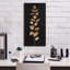  'Farm Branch 2 On Black' by Silvia Vassileva Canvas Wall Art, 12" x 24"