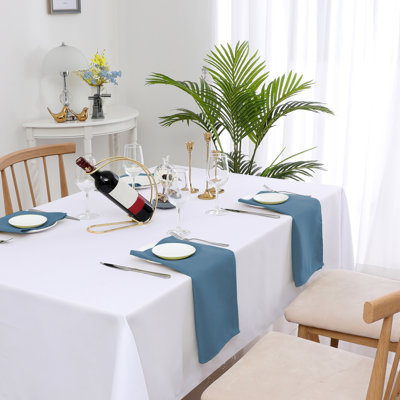Ensemble de 12 serviettes de table en lin texturé en lin (18 po x 18 po) imperméables, très douces, épaisses, réutilisables et durables avec bords ourlés pour les mariages et pour un usage quotidien